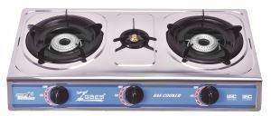 Günstiger Preis Edelstahl Gasbrenner Dreifachbrenner (ZG-3076K)